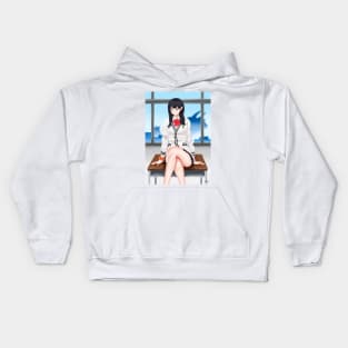 Rikka SSSS Gridman Background Kids Hoodie